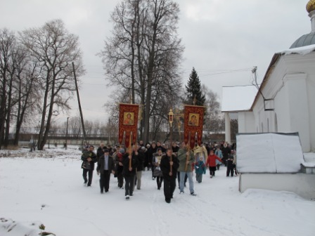 Крестный ход в Струнино